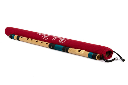 RF PVC Fiber C# Natural Bansuri Middle Octave 18"inches | Colors