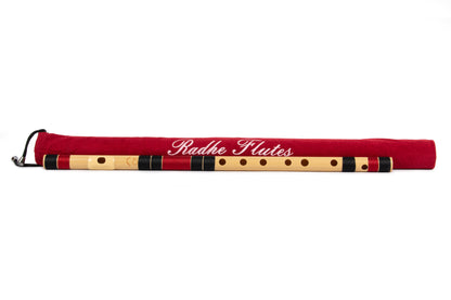 RF PVC Fiber C# Natural Bansuri Middle Octave 18"inches | Colors