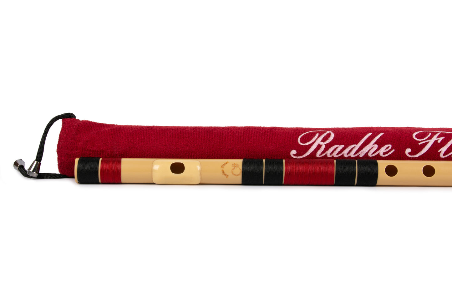 RF PVC Fiber C# Natural Bansuri Middle Octave 18"inches | Colors