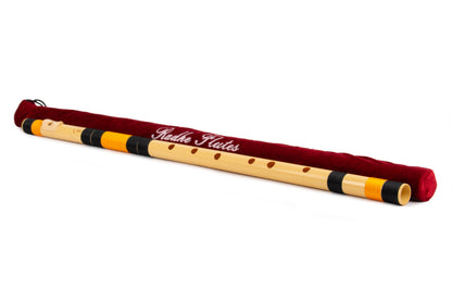 RF PVC Fiber E Natural Bansuri Base Octave 30"inches