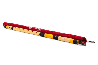 RF PVC Fiber F Natural Bansuri Base Octave 28"inches