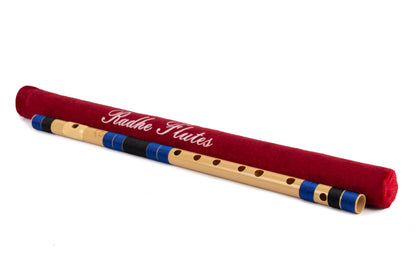 RF PVC Fiber C# Natural Bansuri Middle Octave 18"inches | Colors