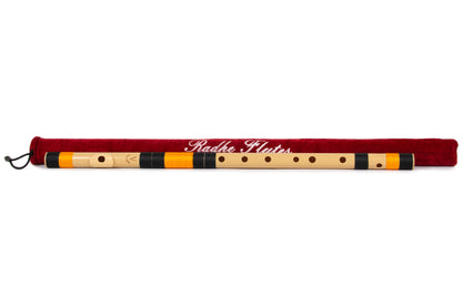 RF PVC Fiber A Natural Bansuri Base Octave 23"inches