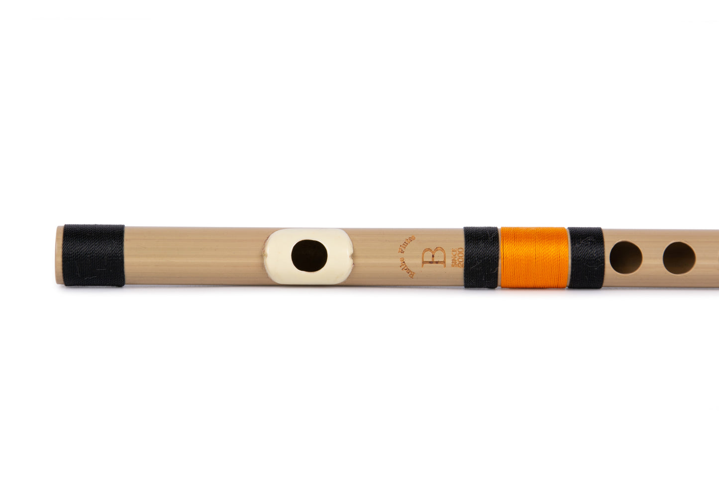 RF PVC Fiber B Natural Bansuri Middle Octave 11"inches