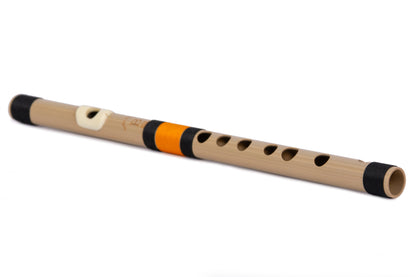 RF PVC Fiber B Natural Bansuri Middle Octave 11"inches