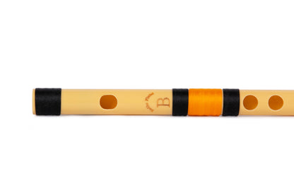 RF PVC Fiber B Natural Bansuri Middle Octave 11"inches