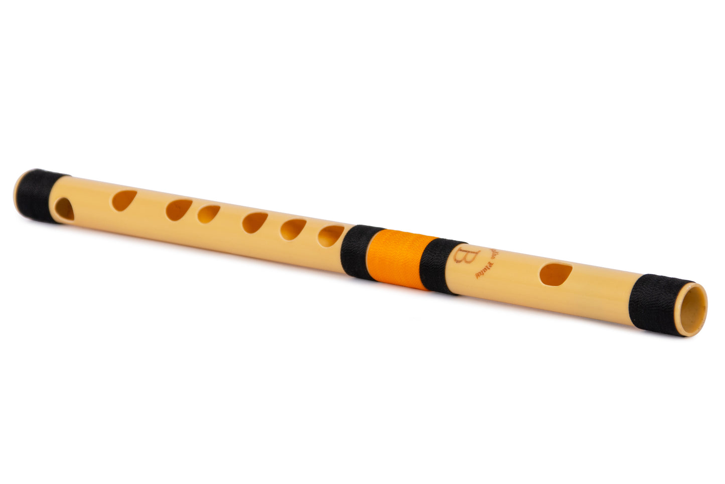 RF PVC Fiber B Natural Bansuri Middle Octave 11"inches