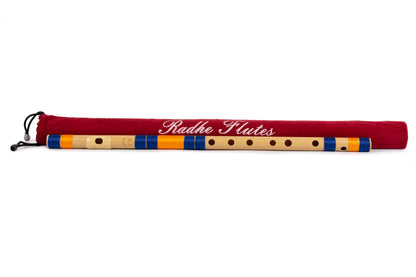 RF PVC Fiber C# Natural Bansuri Middle Octave 18"inches | Colors