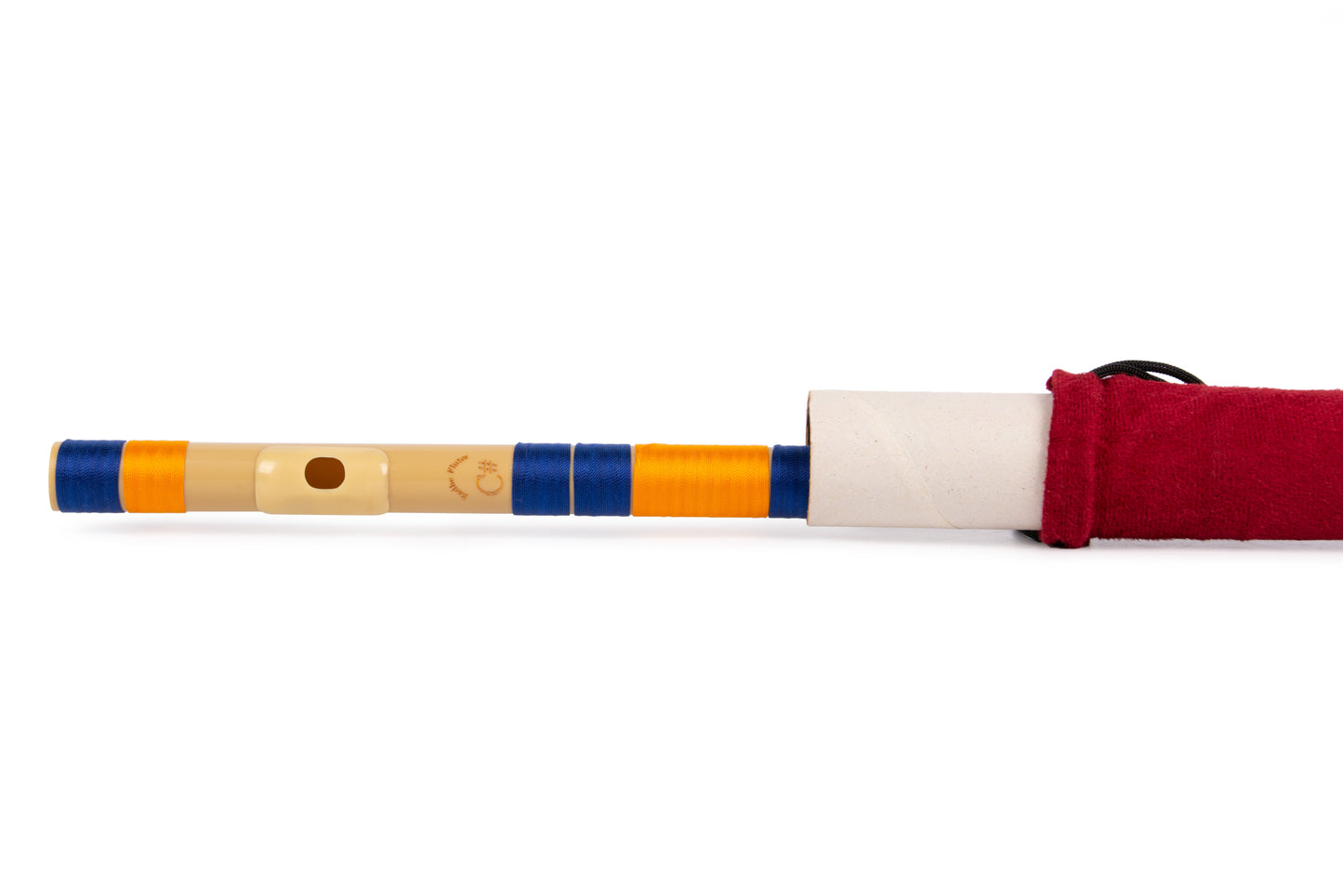 RF PVC Fiber C# Natural Bansuri Middle Octave 18"inches | Colors