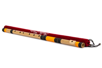 RF PVC Fiber D Sharp Bansuri Double Base Octave 31"inches