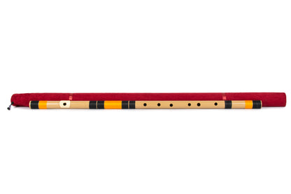 RF PVC Fiber D Sharp Bansuri Double Base Octave 31"inches