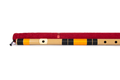 RF PVC Fiber D Sharp Bansuri Double Base Octave 31"inches