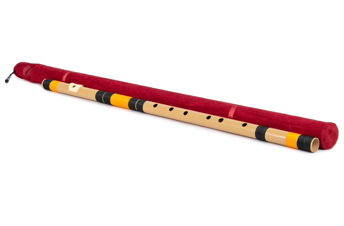 RF PVC Fiber D Sharp Bansuri Double Base Octave 31"inches