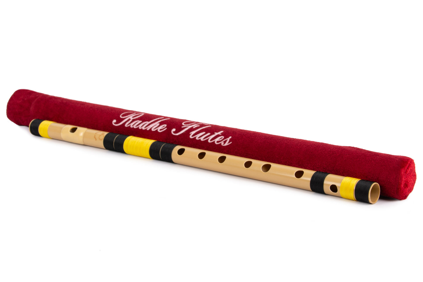 RF PVC Fiber C# Natural Bansuri Middle Octave 18"inches | Colors