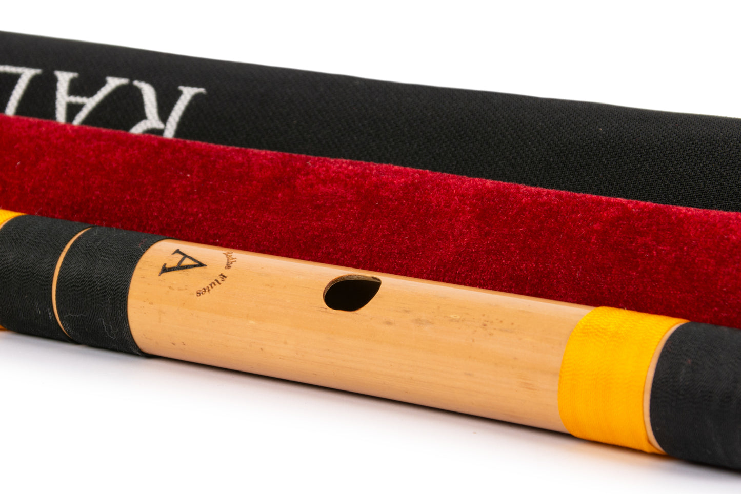 RF Bamboo A Natural Bansuri Base Octave with Hard Cover 23"inches