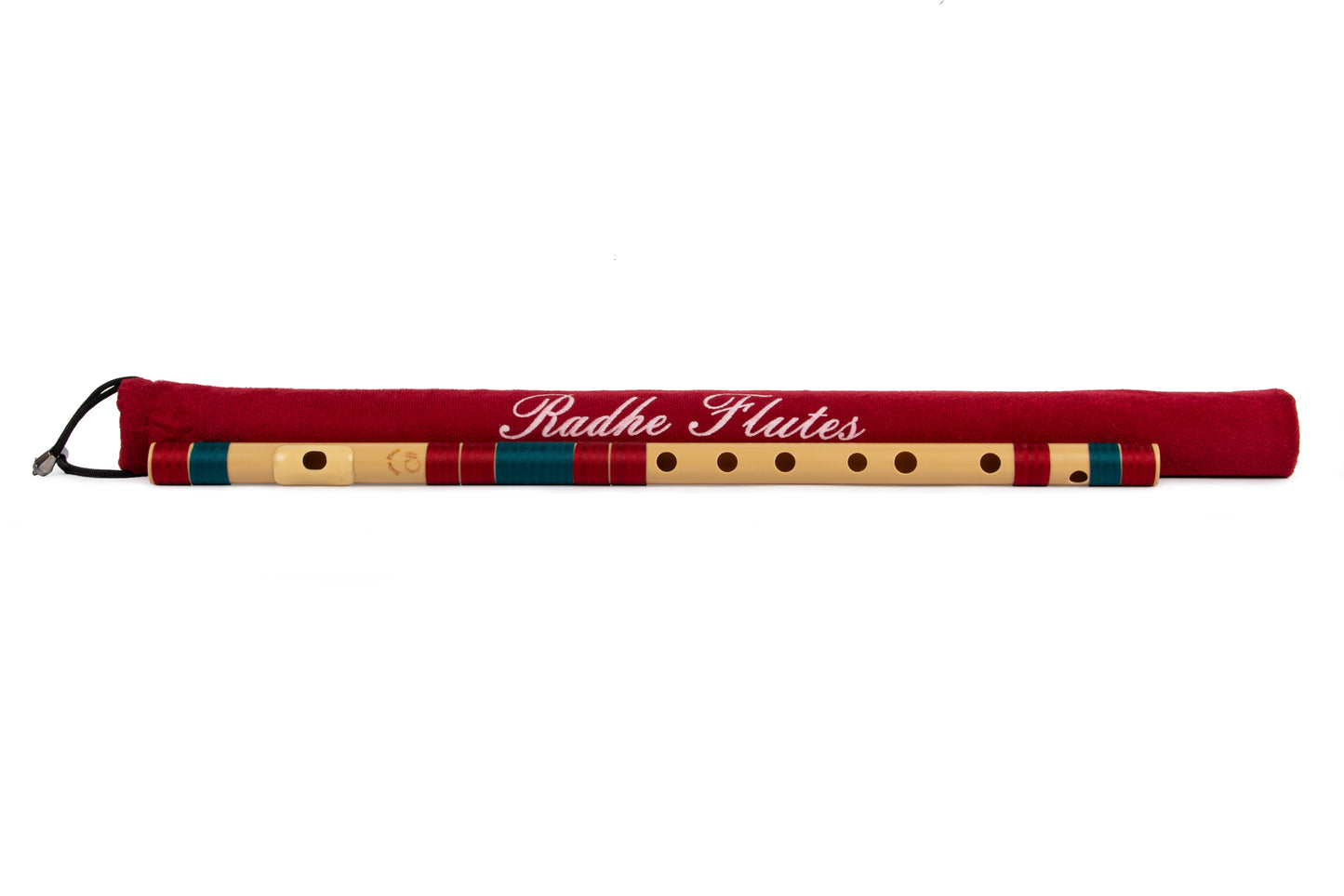 RF PVC Fiber C# Natural Bansuri Middle Octave 18"inches | Colors