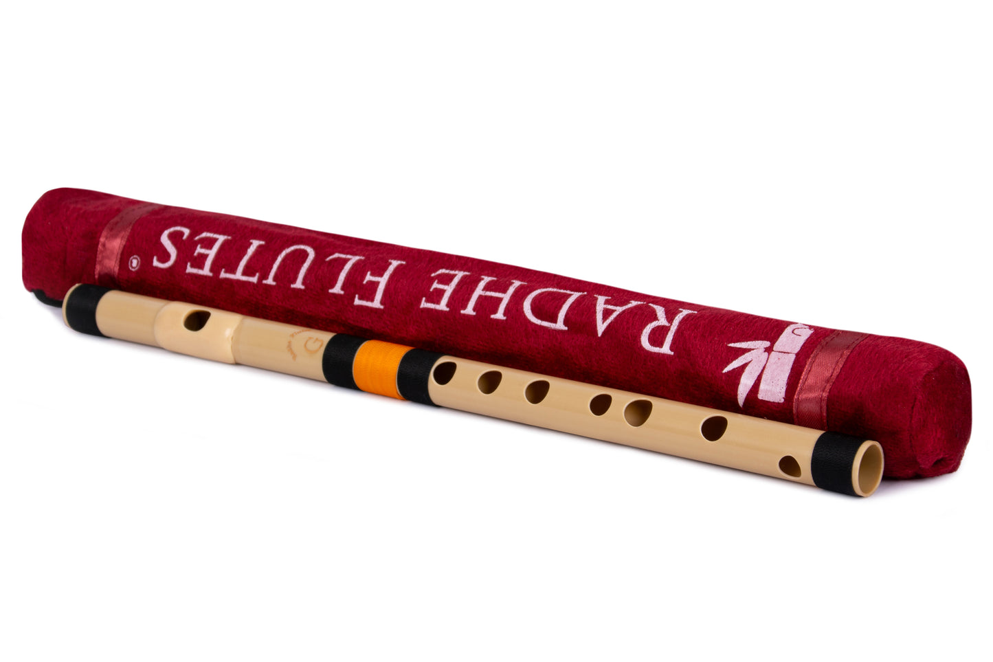 RF PVC Fiber G Natural Bansuri Middle Octave 13"inches