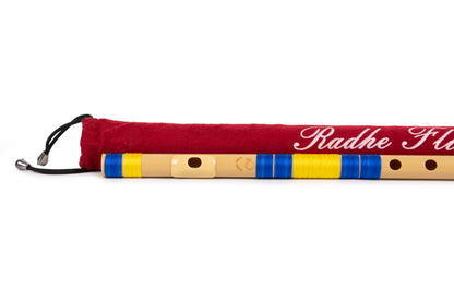 RF PVC Fiber C# Natural Bansuri Middle Octave 18"inches | Colors