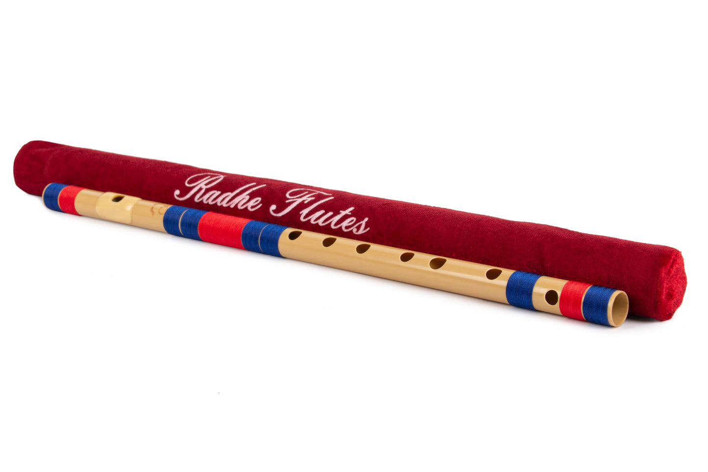 RF PVC Fiber C# Natural Bansuri Middle Octave 18"inches | Colors