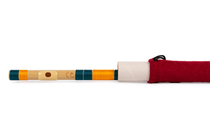 RF PVC Fiber C# Natural Bansuri Middle Octave 18"inches | Colors