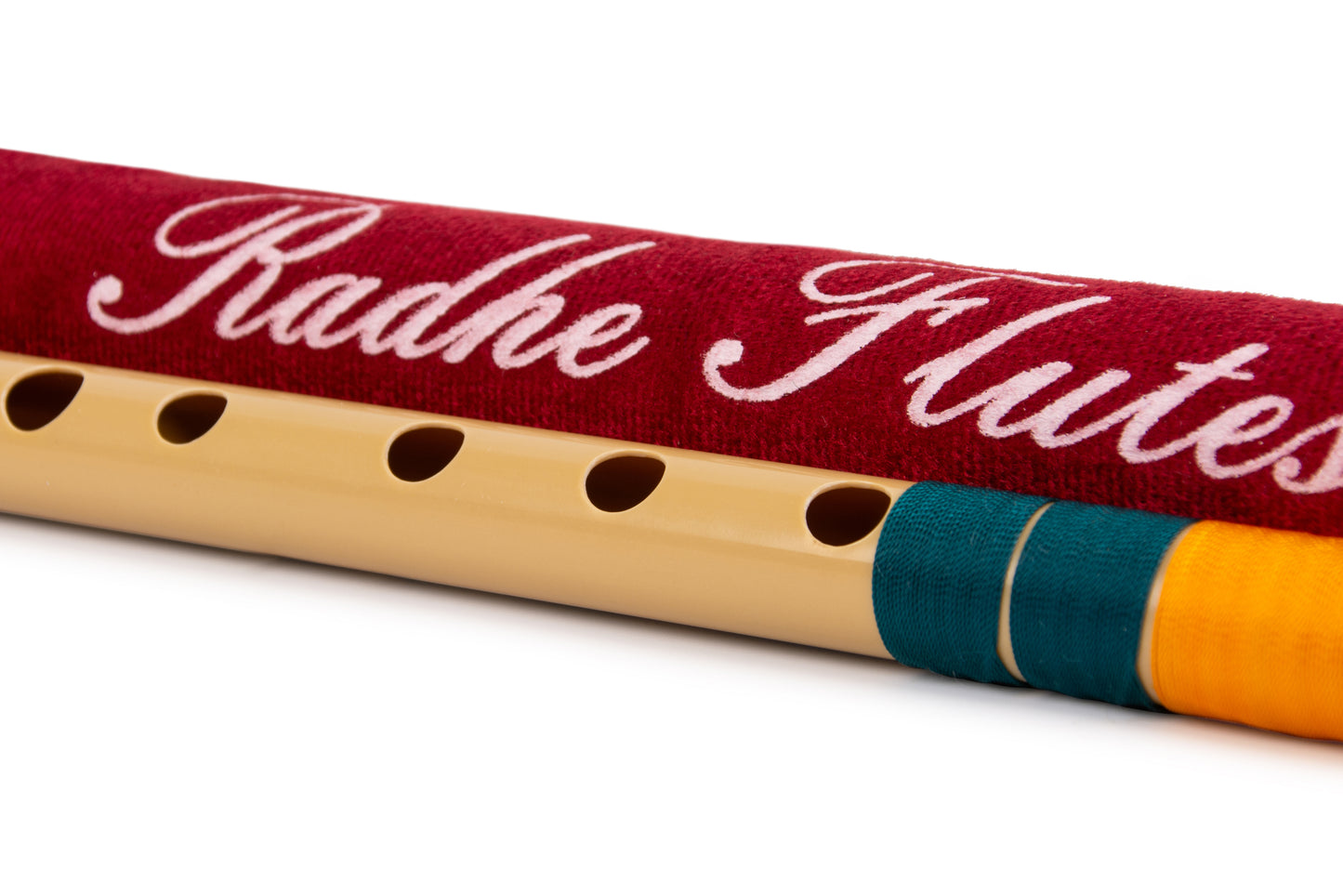 RF PVC Fiber C# Natural Bansuri Middle Octave 18"inches | Colors