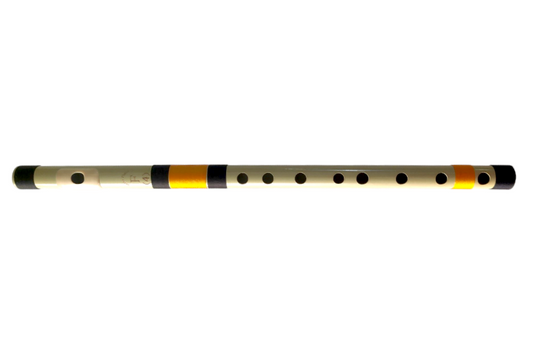 RF PVC Fiber F Natural Carnatic Bansuri Middle Octave/ 4 (17"inches)