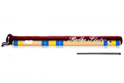 RF PVC Fiber C Natural Bansuri Middle Octave 20.5"inches | Colors