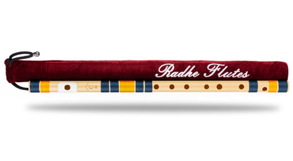 RF PVC Fiber C Natural Bansuri Middle Octave 20.5"inches | Colors